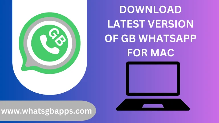 GB Whatsapp for MAC