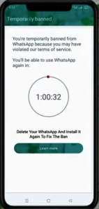 Gb whatsapp fix ban issue