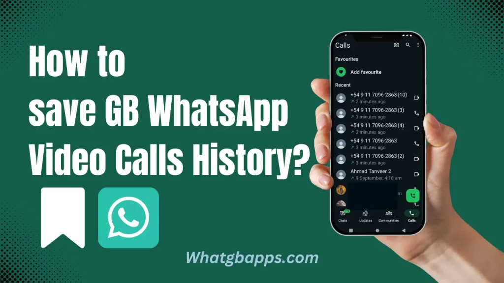 save gb whatsapp video calls